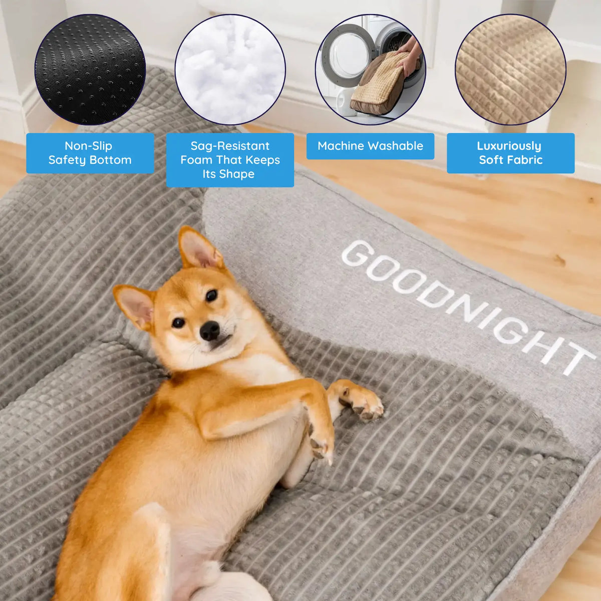 Pet Is Family Coussin Orthopédique Apaisant